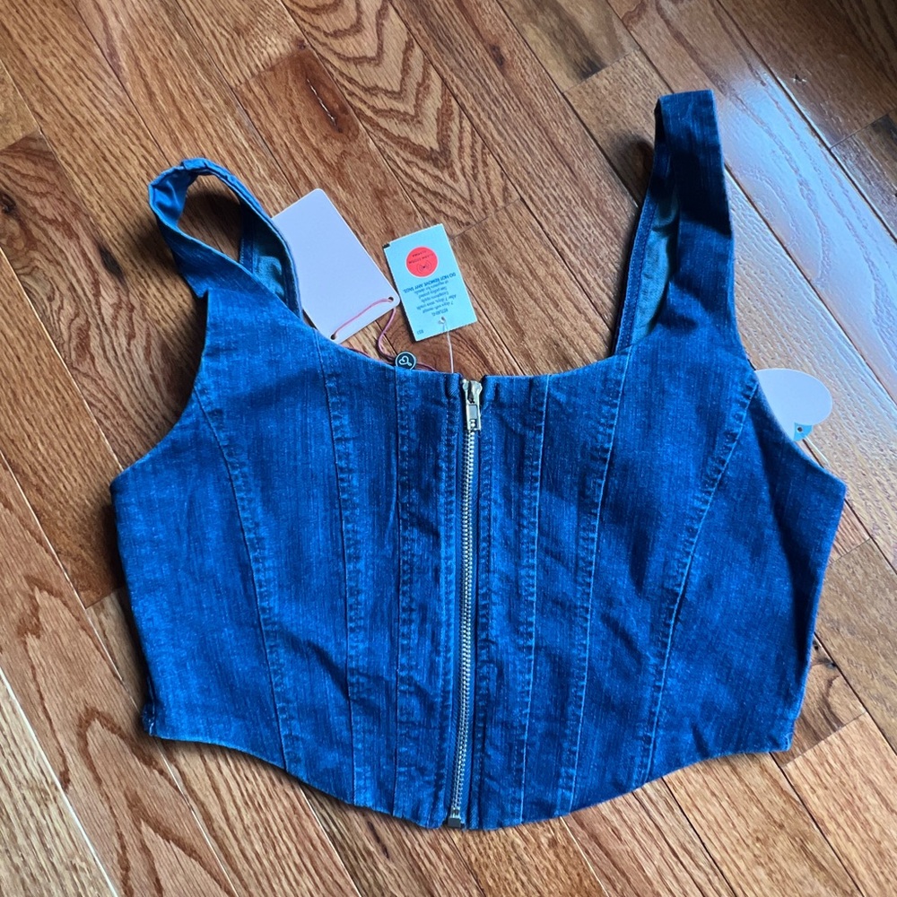 Denim Set - Top and Skirt